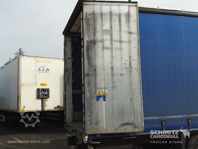 Open semitrailer with tarp Schmitz Cargobull Semitrailer Curtainsider Standard