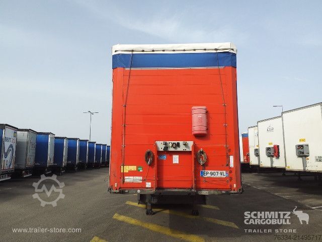 Open semitrailer with tarp Schmitz Cargobull Semitrailer Curtainsider Standard