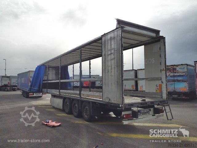 Auflieger mit Pritsche & Plane Schmitz Cargobull Semitrailer Curtainsider Standard