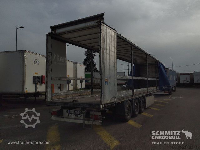 Auflieger mit Pritsche & Plane Schmitz Cargobull Semitrailer Curtainsider Standard