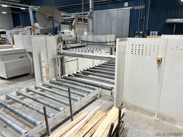 Plattenaufteilsäge mit Hubtischbeschicku SCM Gabbiani ST 115