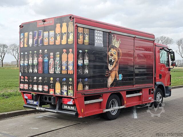 Koffer M.A.N. 8.180 TGL AIRCO SIDE DOORS