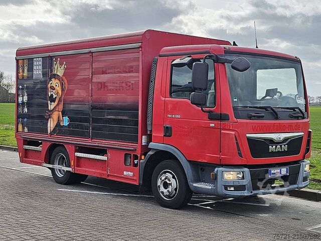 Koffer M.A.N. 8.180 TGL AIRCO SIDE DOORS