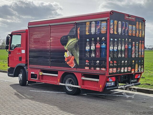 Koffer M.A.N. 8.180 TGL AIRCO SIDE DOORS