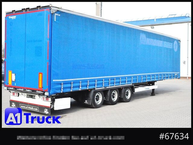 Auflieger mit Pritsche & Plane KRONE SD, Tautliner Mega, 1 Vorbesitzer