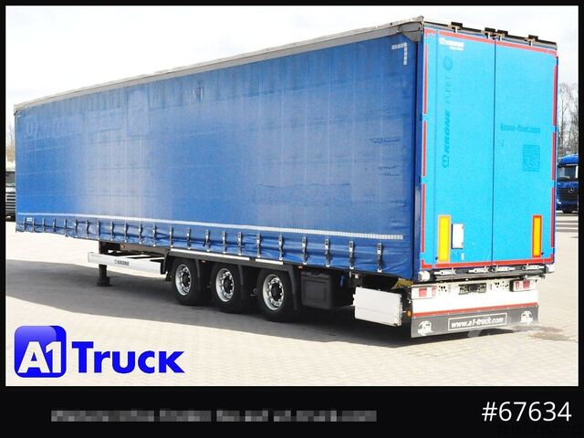 Auflieger mit Pritsche & Plane KRONE SD, Tautliner Mega, 1 Vorbesitzer