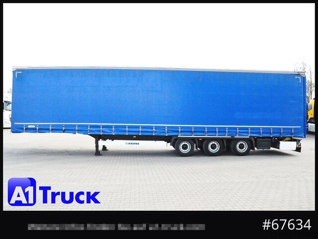 Auflieger mit Pritsche & Plane KRONE SD, Tautliner Mega, 1 Vorbesitzer