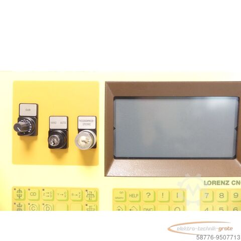 Component  BWO  Lorenz CNC 785 Bedienfeld und Display 082205  SN: 4935.001 P2