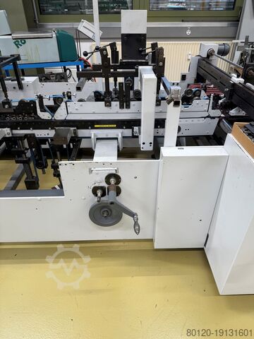 Folding carton gluing machine Bobst Domino 110 M