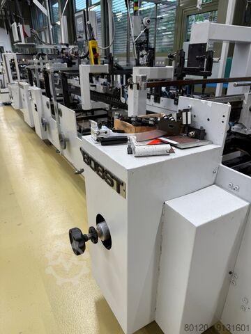 Folding carton gluing machine Bobst Domino 110 M