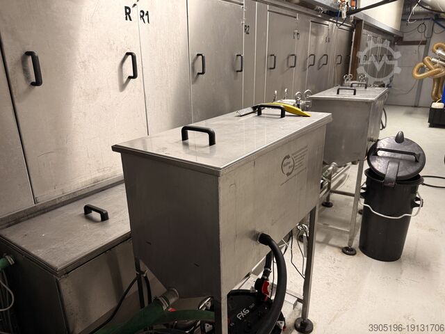 KLT container washer, KLT washmachine, Reinigungssysteme myjka, Einsätze KLT - durchl