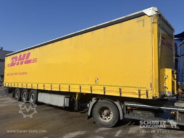 Auflieger mit Pritsche & Plane Schmitz Cargobull Semitrailer Curtainsider Standard