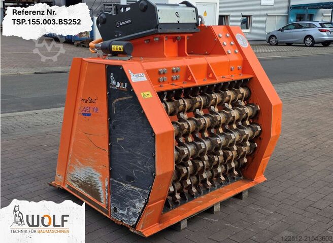 Schaufelseparatoren Wolf Technik für Baumaschinen 252