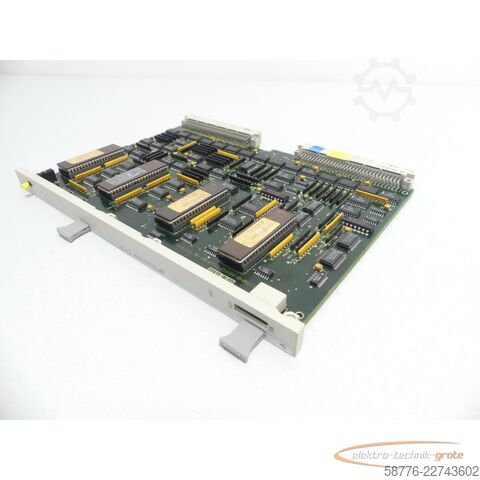 Komponente Siemens Teleperm M 6DS1142-8AA Anschaltbaugruppe E-Stand 02 SN C2 096369
