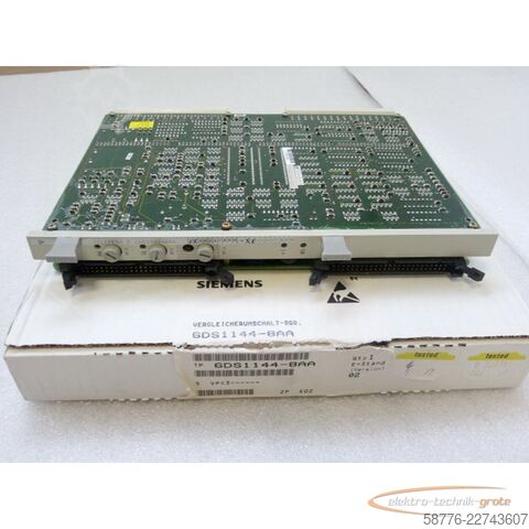 Component Siemens Teleperm M 6DS1144-8AA E2 mit C79458-L436-B540 =  in orig. Verpackung !!