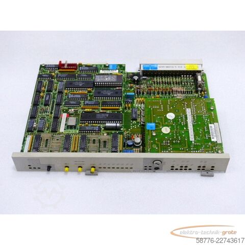 Component Siemens Teleperm M 6DS1400-8BA Reglerbaugruppe E Stand 1 SN B2043498