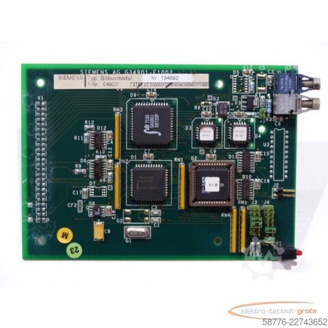 Komponente  Siemens Trumpf AG G34901-F1002-H2-B2 / 134592 Bitbusmodul