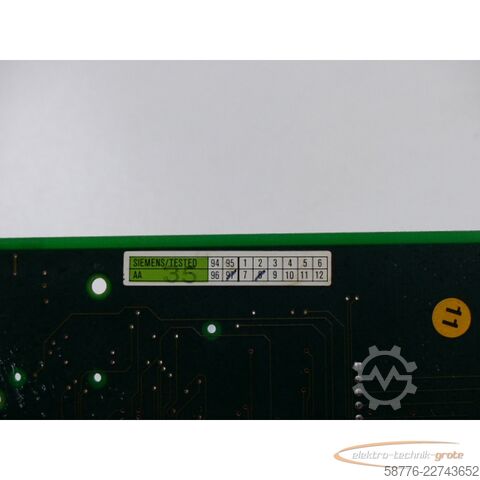 Komponente  Siemens Trumpf AG G34901-F1002-H2-B2 / 134592 Bitbusmodul