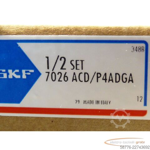 Komponente SKF 7026 ACD/P4ADGA Präzisions Schrägkugellager Bohrung 130 mm Außendurchm 200 mm Breite 34 mm -  - in OVP