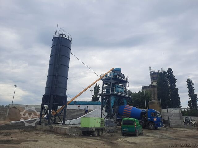 Concrete mixing plant / concrete plant CONSTMACH Concrete Batching Plant 60 M3 Stationary Concrete Batching Plant