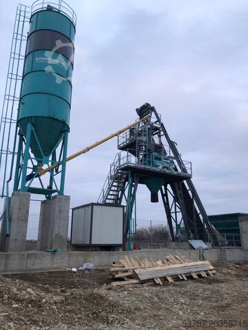 Concrete mixing plant, concrete plant CONSTMACH Concrete Batching Plant 60 M3/H Compact Concrete Batching Plant