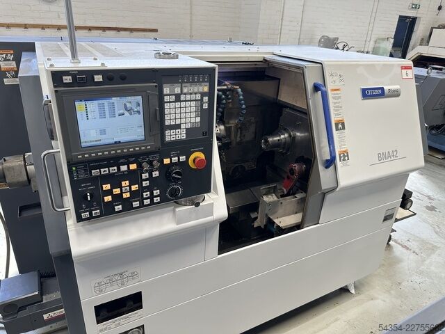 Fixed Headstock Lathe Citizen Miyano BNA-42MSY2