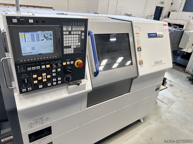 Fixed Headstock Lathe Citizen Miyano BNA-42MSY2