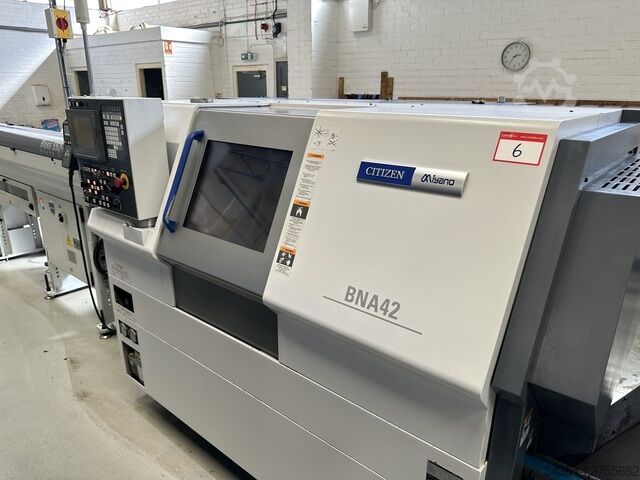 Fixed Headstock Lathe Citizen Miyano BNA-42MSY2