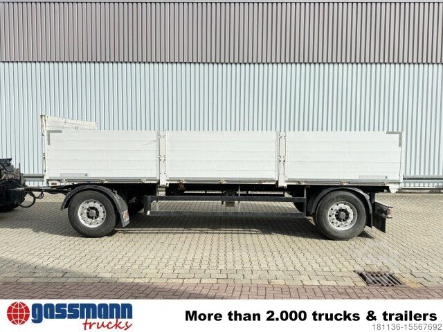 Anhänger mit Pritsche & Plane Schwarzmüller AZ 18