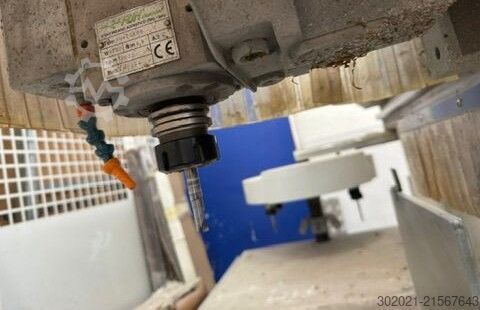 CNC-Bearbeitungszentrum mit 4 Achsen (3+1) Fom Industrie Argo 70