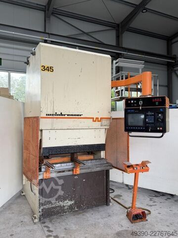 CNC press brake (DEFECTIVE), die bending machine, bending bench WEINBRENNER EGP 80