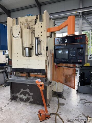 CNC press brake (DEFECTIVE), die bending machine, bending bench WEINBRENNER EGP 80
