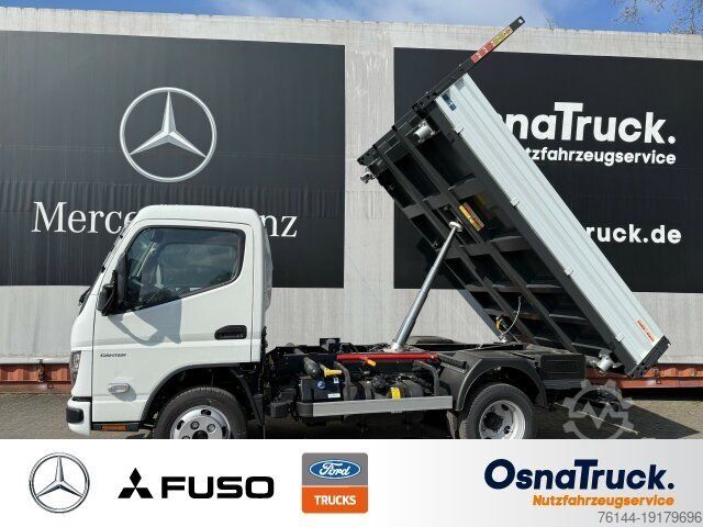 Three-way tipper van MITSUBISHI 6S15 3-Seitenkipper Klima, AHK 3,5t,Nutzl.2800KG