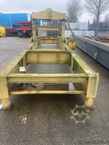 Hydraulic press bench, press bench, tie rods, straightening press unknow 40t