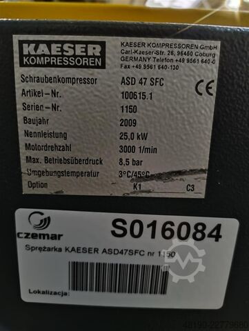 Schraubenkompressor Kaeser ASD47