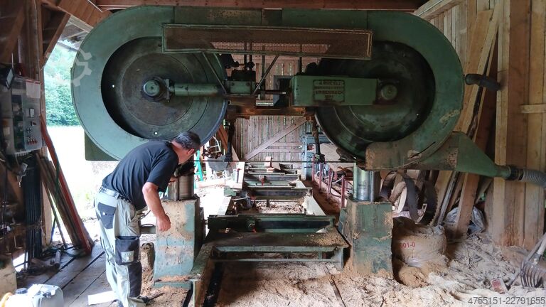 Stationary robust band saw, complete J. Boegli Bandsäge