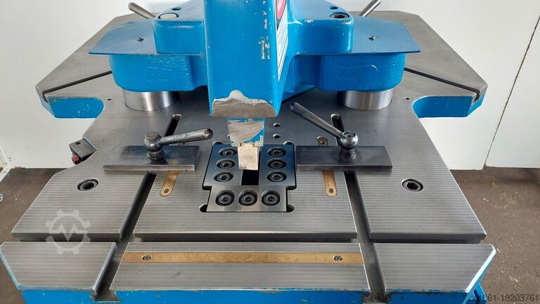 Hydraulic two-station notching machine BOSCHERT LB 14