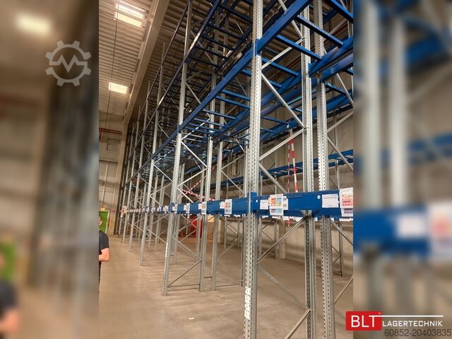 Schwerlastregal Industrieregal 33,6 lfm SSI Schäfer PR600 Palettenregal H:1150cm , 4000 kg Fachlast Hochregale