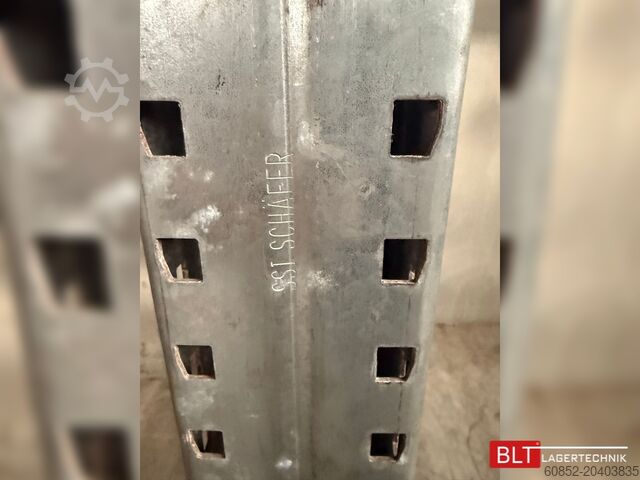 Schwerlastregal Industrieregal 33,6 lfm SSI Schäfer PR600 Palettenregal H:1150cm , 4000 kg Fachlast Hochregale