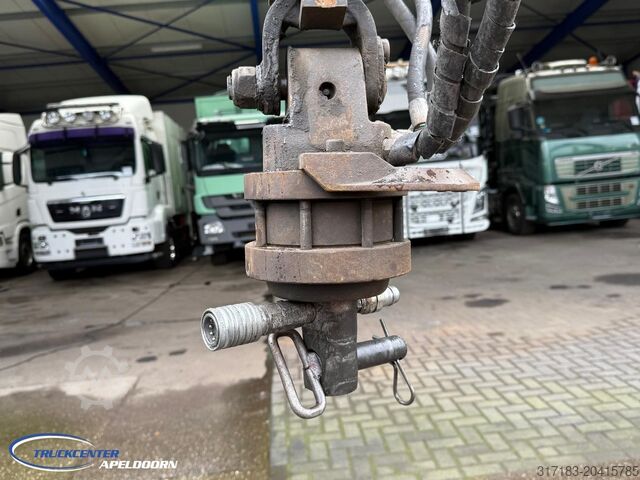 Kipper mit Kran MAN TGA 26.390 6x4, Handgeschakeld, HIAB 166 E-4