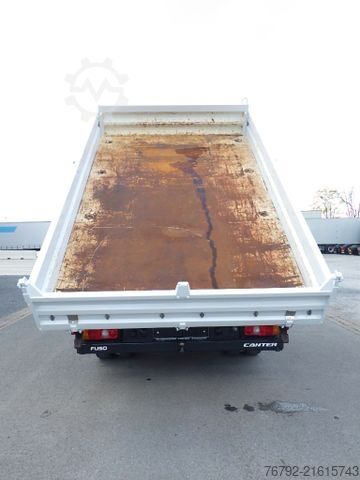 Transporter mit Kipper FUSO 7 C 18 Kipper 3,9m/Palfinger Kran/Greifer/2xAHK