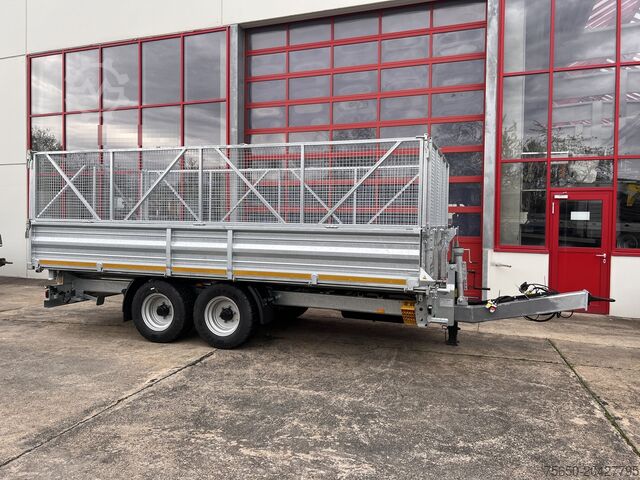 Kippanhänger Möslein TTD 11 Breite Reifen  5,70 lang  Kipper Tieflader, Breite Reifen, 5,70 m lang-- Neufahrzeug --