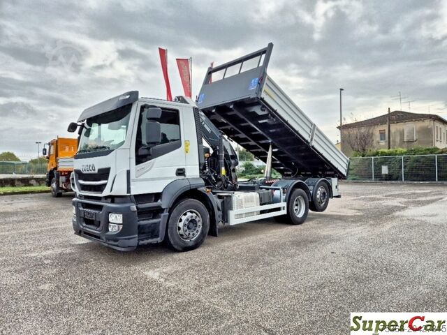 LKW mit Kran und Kipper Iveco STRALIS 260S31