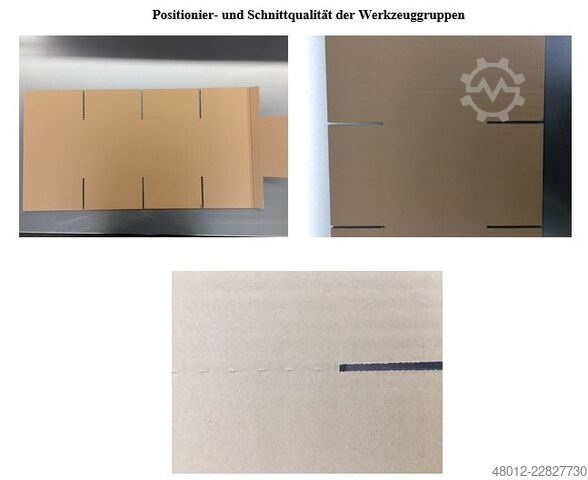 Papierverpackungsmaschine Kartonschneidemaschine LCR LORENZONI LCR 12, Endloswellpappe