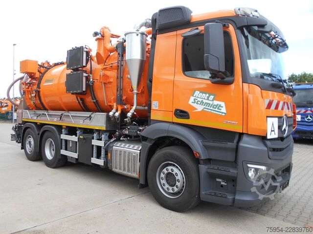 Saugwagen Mercedes-Benz Actros 2551 L 6x2 / Domos 15