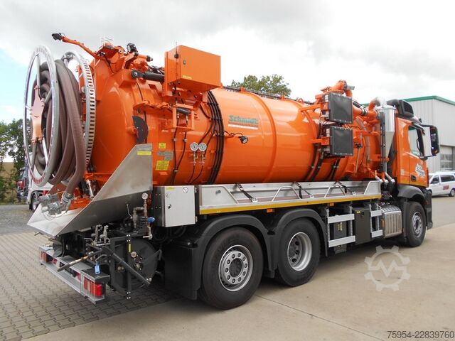 Saugwagen Mercedes-Benz Actros 2551 L 6x2 / Domos 15