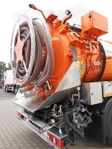 Saugwagen Mercedes-Benz Actros 2551 L 6x2 / Domos 15