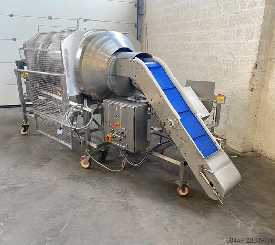 Kontinuierliche Panieranlage FED Drum Coater, Type Crumb breader
