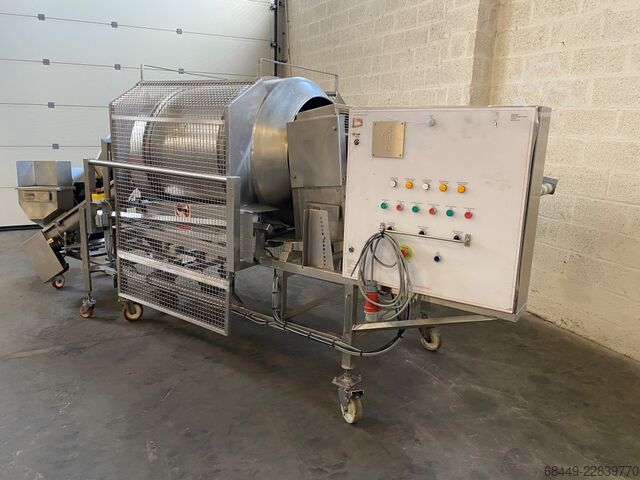 Kontinuierliche Panieranlage FED Drum Coater, Type Crumb breader