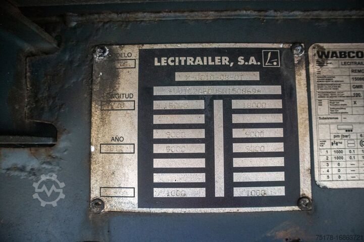 Tarpaulin LECITRAILER BACHE+CHARIOT EMBARQUER/KOOIAAP